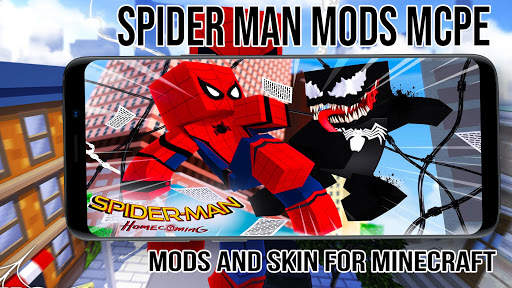Spider Mod MCPE -  Spider Man Mod For Minecraft PE screenshot 2