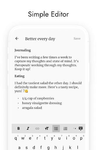 LokJot - Offline Journal / Diary screenshot 3