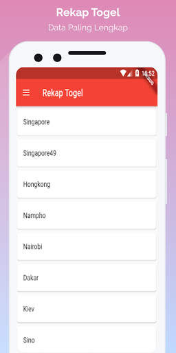 Togel Live Draw - Hongkong | Singapore | Macau screenshot 2