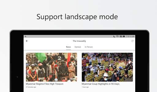 Myanmar News - English News & Newspaper screenshot 8
