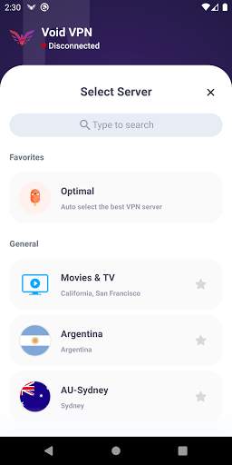 Void VPN safe VPN & Wifi Proxy screenshot 3