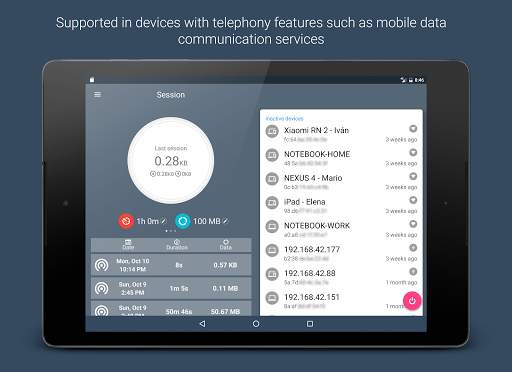 Data Sharing - Tethering screenshot 11