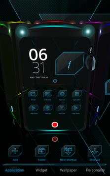 Next Launcher 3D Theme Crystal screenshot 3