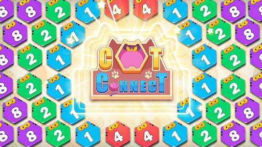 Cat Cell Connect - Merge Number Hexa Blocks screenshot 8