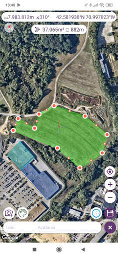 Area & Distance Measure скриншот 1