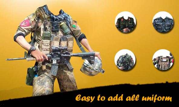Afghan Army Uniform Photo Editor - Commando Suit screenshot 1