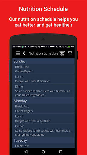 Gym Master Android Application screenshot 6