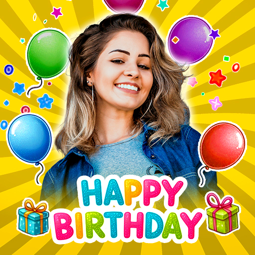 Birthday Photo Frame Maker App icon