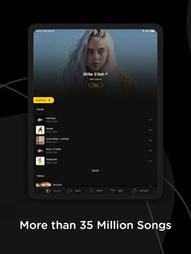 fizy – Music & Video screenshot 9