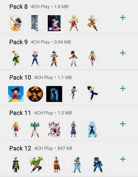 Dragon Ball Stickers (2019) screenshot 5