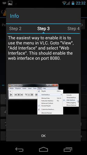 CJ VLC HD Remote (  Stream) screenshot 4