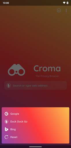 Croma - The Privacy Browser screenshot 5