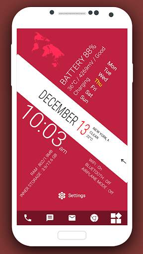 Angle Launcher 2 - App lock screenshot 13