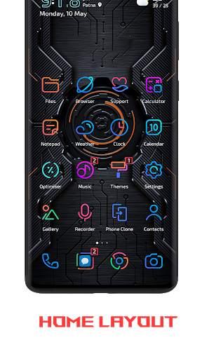 R0G_v4 EMUI 9/10/11 Theme 2 تصوير الشاشة
