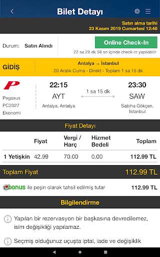 Ucuzabilet - Ucuz Uçak Bileti screenshot 23