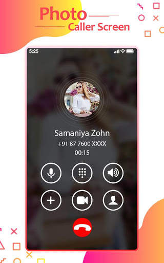 Photo Caller Screen - Caller ID Photo Full Screen screenshot 3