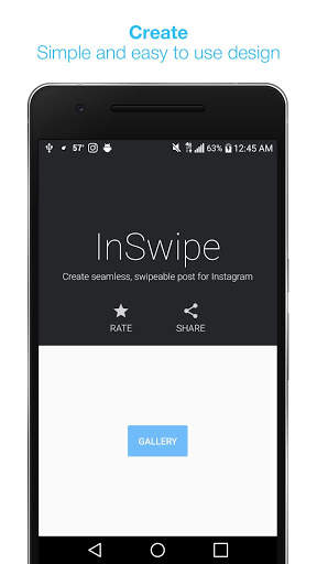 Panorama for Instagram: InSwipe screenshot 1