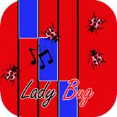 Lady Bug For Piano Game logo