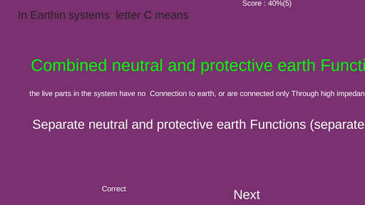 Electrical Quiz screenshot 3