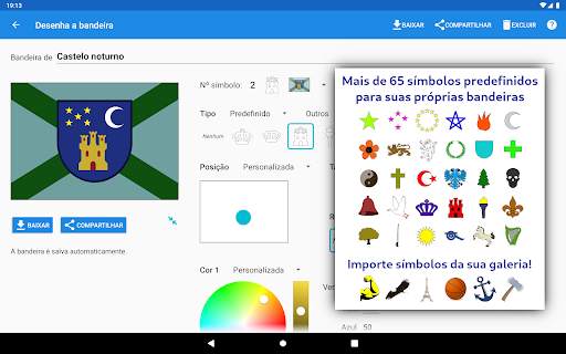Desenhe a bandeira screenshot 21
