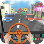 City Tourist Bus Driver icon