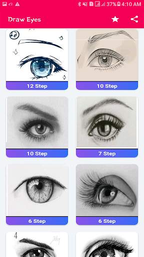 Drawing Eyes screenshot 2