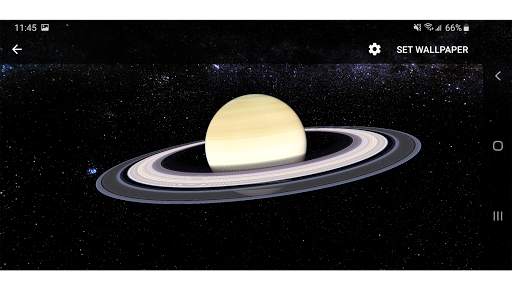 Planet Saturn Parallax 3D Live Wallpaper screenshot 24