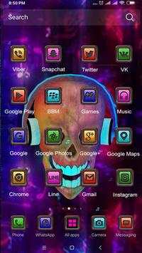 3D Music Skull screenshot 5