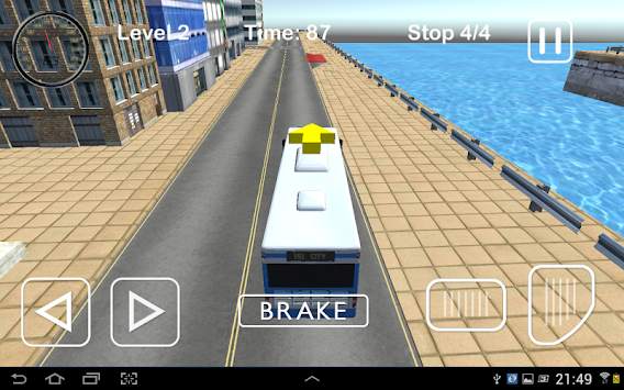 Crazy Bus Simulator 3D Parking screenshot 2