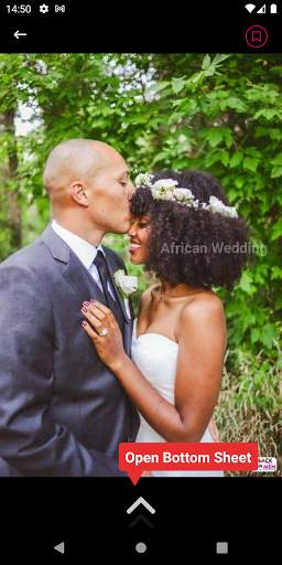 African Wedding Dresses And Wedding Hairstyle screenshot 6