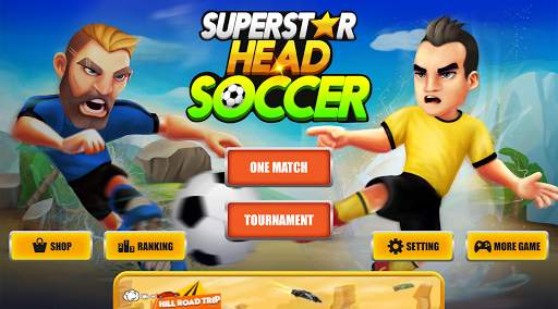 Super Star Head Soccer screenshot 1
