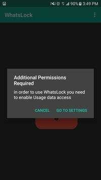 WhatsLock screenshot 2