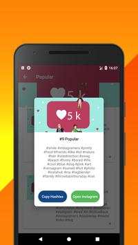 Easy Hashtags - Likes for hashtags for intagram screenshot 5