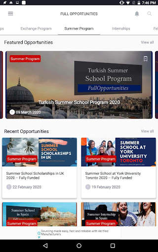 Full Opportunities - Scholarships Program screenshot 7