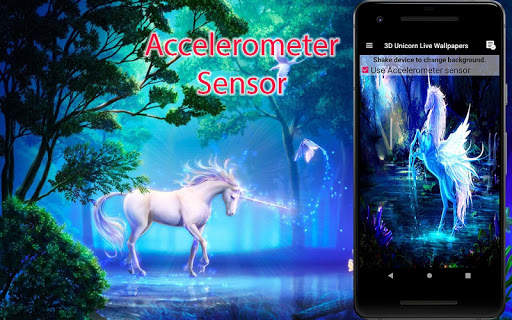 Unicorn Live Wallpapers screenshot 2