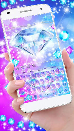 Love Sparkle Diamond Keyboard screenshot 1