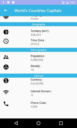 World's Countries Capitals screenshot 3