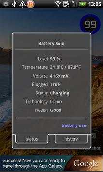 Battery Solo Widget screenshot 2