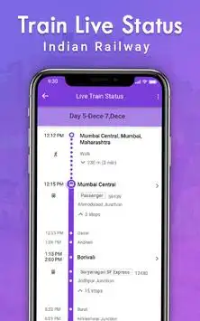 Indian Railway Train Status - Train Running Status screenshot 3