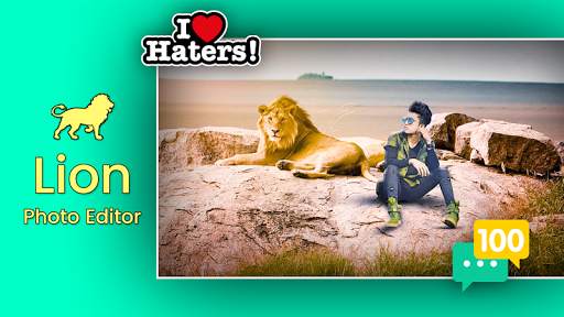 Lion Photo Editor screenshot 1