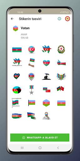Azerbaijan Stickers screenshot 5