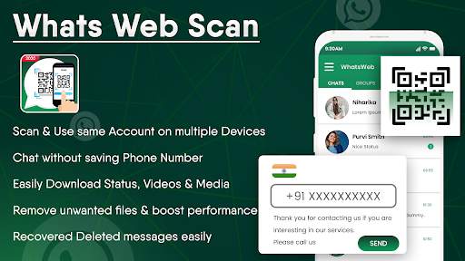 Lite For Whatsapp Messenger,Whats Web,Status Saver screenshot 1