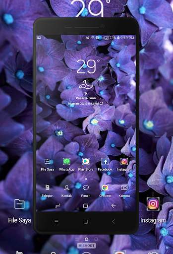 Purple Flower Wallpaper screenshot 4