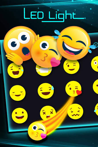 LED Light Keyboard Theme screenshot 3