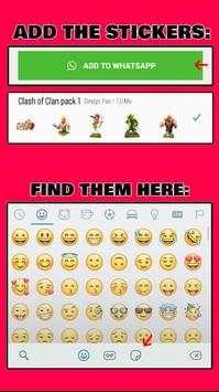 Clash of Clans Stickers for WhatsApp screenshot 2