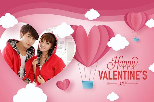 Valentine's day photo frame screenshot 3