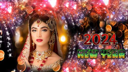 New year photo frame 2024 screenshot 5
