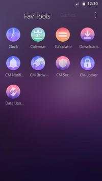 Night Sky CM Launcher Theme screenshot 3