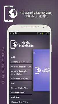 The US News Browser, All News screenshot 1
