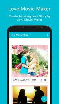 Love Movie Maker 1 تصوير الشاشة
